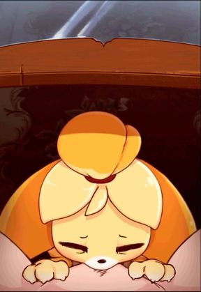 Isabelle Blowjob (furry Sex)