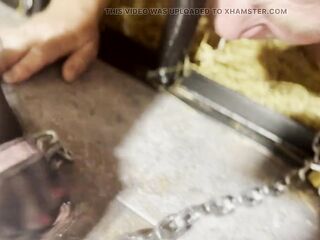 Shaving the prisoners head Mistress Zeida Mistresse Roberta from OWK