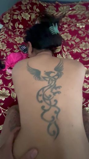 Desi shemale with hot hunk  full video, join my link