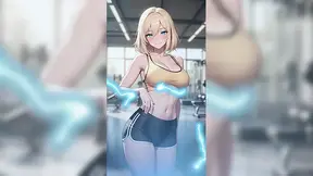 Busty coach and her favorite student in a dirty 3D anime
