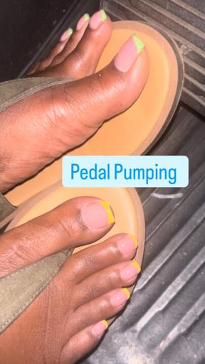 Pedal pumping size 12 feet