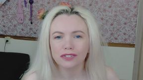 Encouraged Bi Vape Tease - Sophia Sinclaire wants you to suck cock! - HD MP4