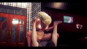 Hentai Uncensored - Nataly Fucked Twice with Creampie - Japanese Asian Manga Anime Game Porn