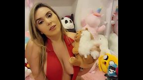 Mira mira mi ursinho con su llamita ??  Bolivianamimi.fans