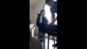 gagged and bound in chair