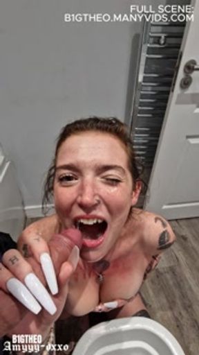 Cute British Whore LOVES Being PISSED On - Toilet Slave ft. Amyyy-oxxo