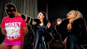 Sissy Humiliation and Smoking, Goddess Ambra Presents Gabriella to Goddess Samariel, Femdom Fantasy