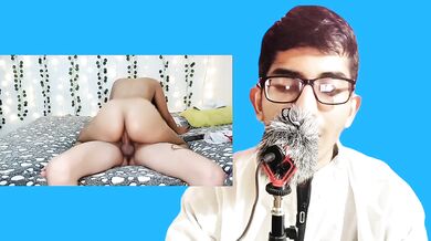 Stepmom Riding on My Cock. Reaction Video.