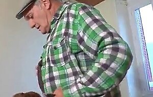 french slut sodomizes while she sucks papy voyeur