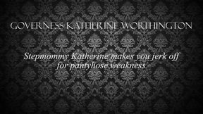 Audio Only - Stepmommy Katherine makes you jerk off for pantyhose weakness - 720p