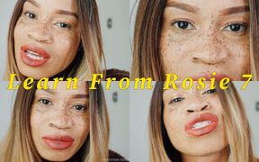 Learn From Rosie 7- Ebony Femdom Goddess Rosie Reed Mental Domination Slave Training Programming