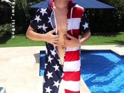 OMG Teen Boy's 4th of July TikTok strip.