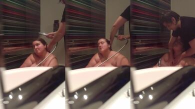 Behind the Scenes: Boyfriend Washing My Hair in the Bath