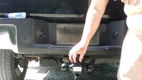 sexy bbw trailer hitch rider - full