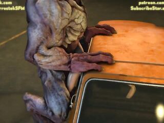 Rachel destryed by Biggest Monster Weenie, cg Animation