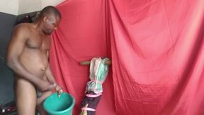 Cum with a big ass in fat Cook