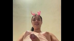 Hot trans girl cumming a lot - Charlotte Kayle