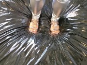 My Sexy Shiny Sandal Collection Latex