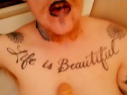 Solo Dick Sucking Trans Boy Queer Pre Op FTM