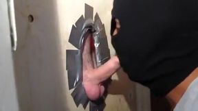 First visitor to my private gloryhole