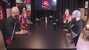 Melhores Momentos Do Qween E No Sensual Cast - Parte 11 (watch On: Sheer/red) - Amanda Sensualcast, Qween Goddess And Renato Sensualcast