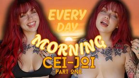 Daily JOI & CEI Challenge - Ginger Rae - femdom - cum eating challenge - submission - jerk off instructions