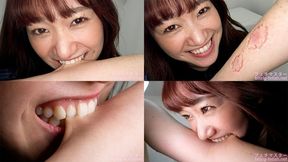 Hono - Biting by Japanese cute girl part2 bite-188-3 - wmv
