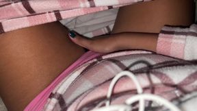 Sweetie &mdash;  you're making me so wet &mdash;  I had to rub myself