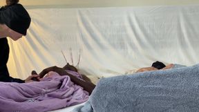 Horny Wife Double Penetrated by BBC and Husband Part 1