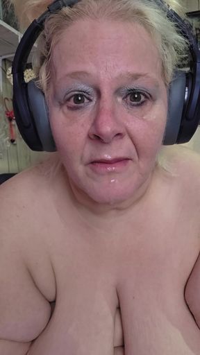 Big Piped Gagged in the Mouth of This Whore Hag