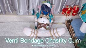 [4K] Crossdresser Bondage Chastity Cum [KMM-58]