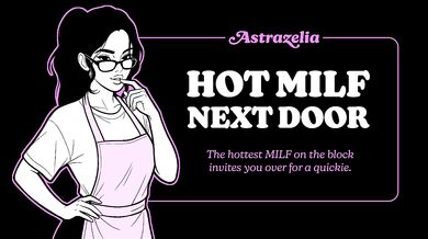 The Hot Milf Next Door Sloppy Blowjob ASMR Deepthroat