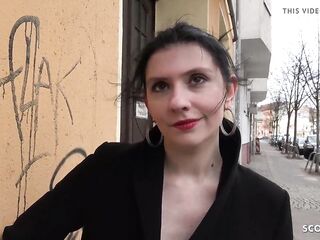 GERMAN SCOUT - ART STUDENT ANNA TALK TO ANAL CASTING SCREW