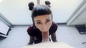 Bob Big Tula In Cute Inked Spinner Makes Her Bfs Dick Erect Up To The Desired Size For The Maximum Pleasure