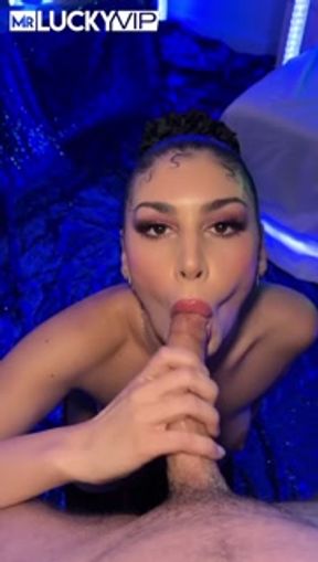 Stunning Queenie Sateen Pounded After Sensual Blowjob