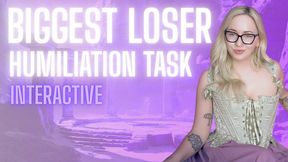 Biggest Loser - Humiliation Task Interactive