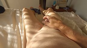 Jacking off at home