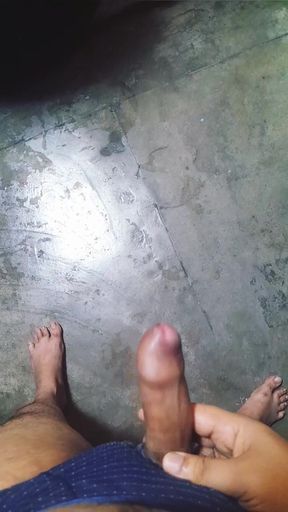 Water came out of the cock, punched inside the tights.