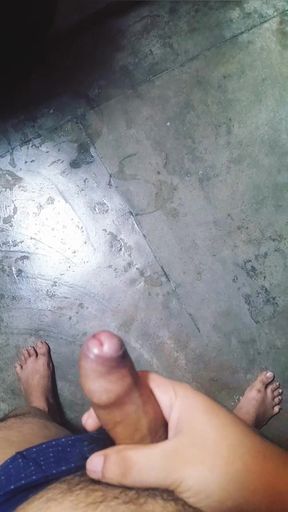 Water came out of the cock, punched inside the tights.