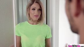 Stepsis Emma Hix enjoyed hardcore pussy fucking by a dirty big cock stepbro