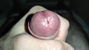 Quick and huge cum in the night