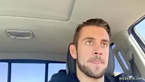 Outdoors In Car Masturbation