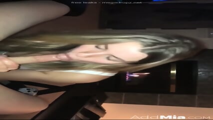 Mia Melano Sucks Cock Near The Fireplace