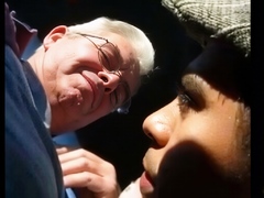Blowjob in the Car with a Young Stud and an Older Gentleman