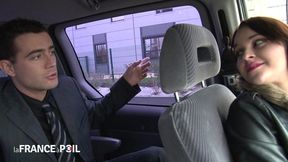 female taxi fake driver in hunt for easy dicks