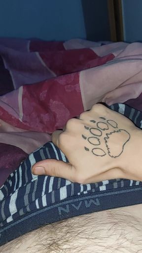 22 year old boy having fun alone