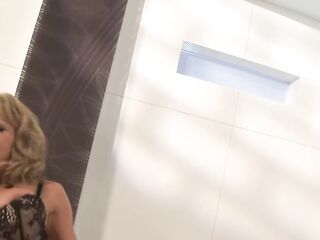 Nasty MILFs Scene-4 Large Booty Brunette hair mother I'd like to fuck Enjoys a Creampie