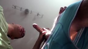 BRIEn fucked by MAX in jocktrap uin the kitchen in the morning