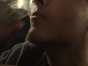 Drinking my pee!