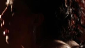 Sensual brunette teased with fingers then sucked &mdash;  finally taken from behind